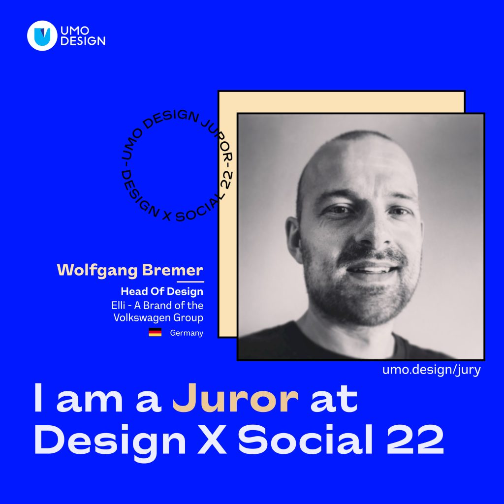 Wolfgang Bremer is a juror for the UMO Design X Social Global Innovation Challenge 2022
