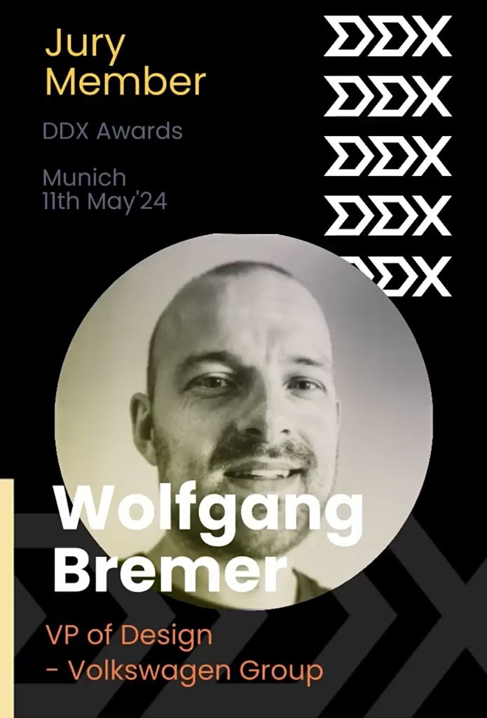 Wolfgang Bremer is a juror for the DDX Awards 2024